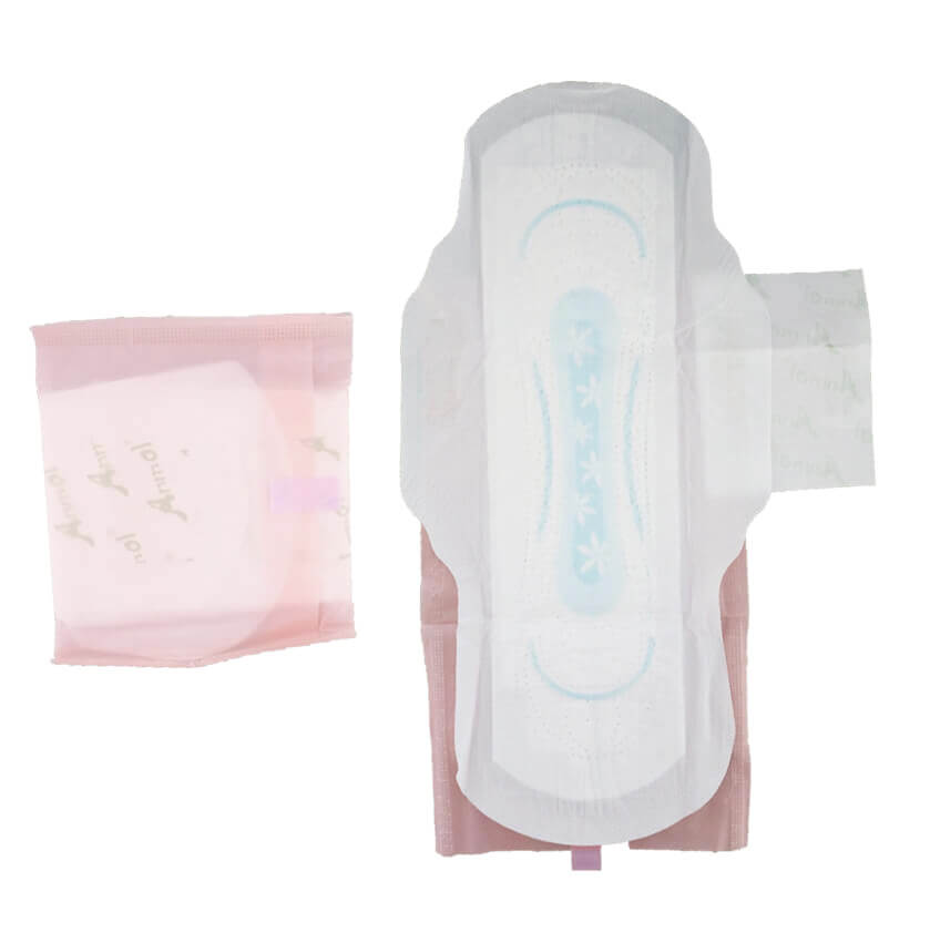 Ultra thin sanitary pads with blue print - Image 3