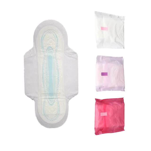 Ultra thin sanitary pads with blue print - Image 4