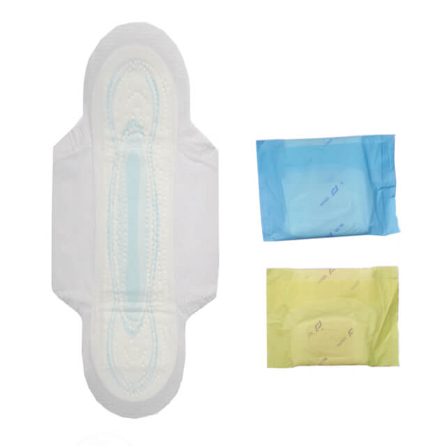 Ultra thin sanitary pads with blue print - Image 5